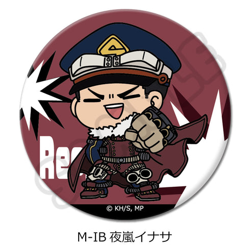 『僕のヒーローアカデミア』みんなmochocho化大作戦! 第6弾 丸形缶バッジ(57mm) M-IB 夜嵐イナサ